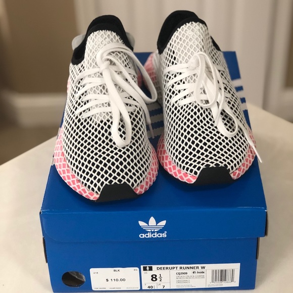 adidas Shoes - Adidas Deerupt Pink Black Rose Runner